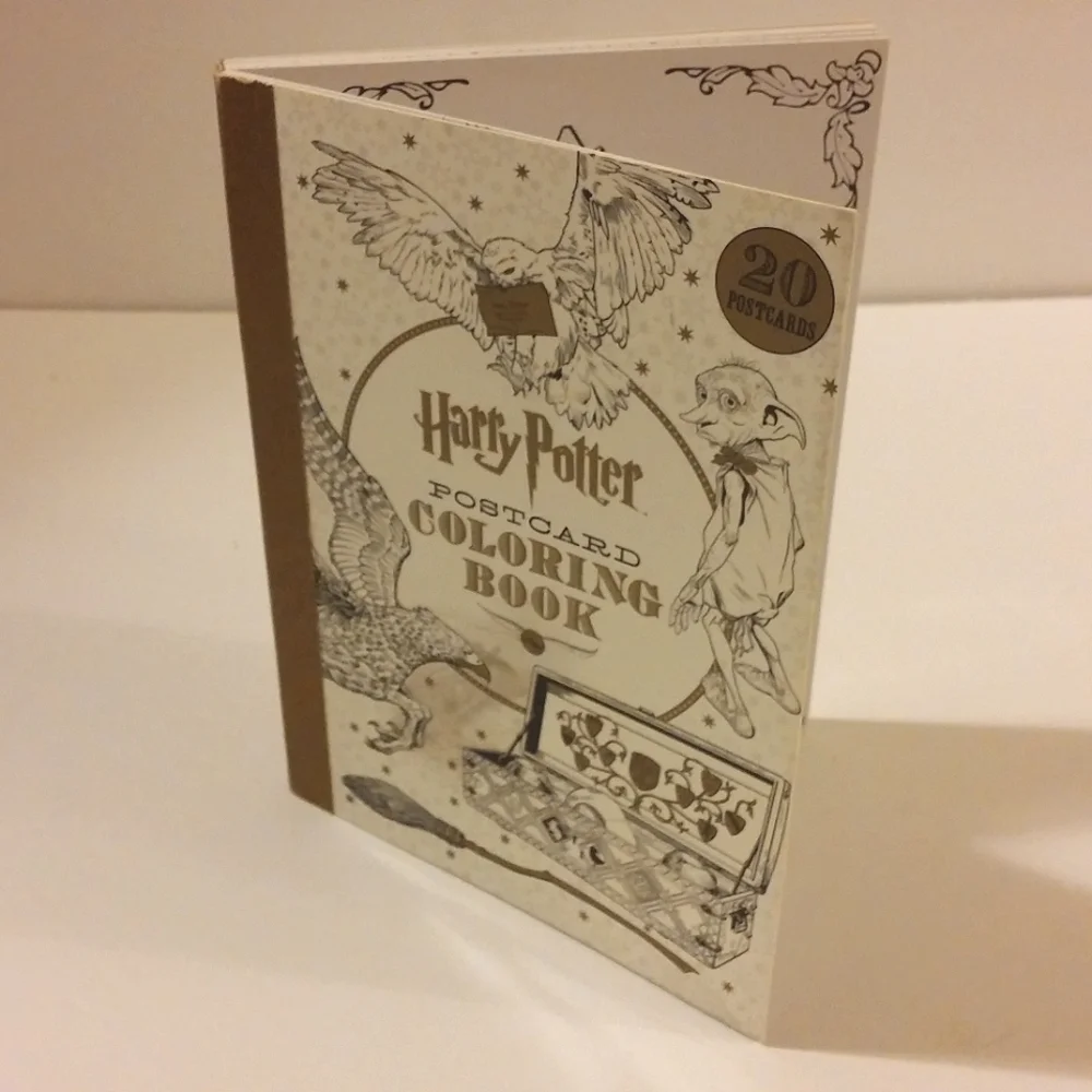Harry Potter Postcard Coloring Book